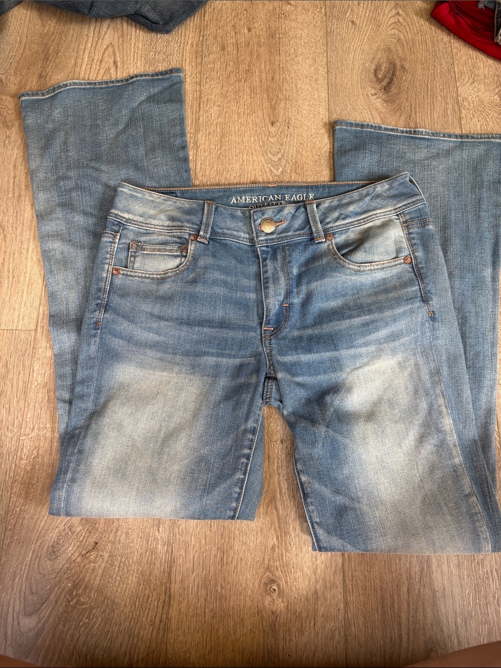 American Eagle Outfitters Women’s Light Blue Bootcut Jeans